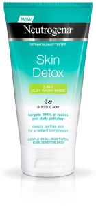Neutrogena Skin Detox Clarifying Clay Wash Mask 2in1 (150mL)