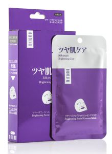 Mitomo Premium Brightening Facial Essence Mask Box (6pcs)