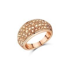 Buckley London Metallic Pave Chunky Dome Ring R484L
