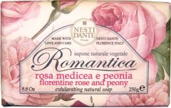 Nesti Dante Romantica Florentine Soap Rose & Peony (250g)