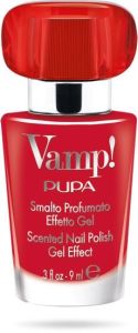 Pupa Vamp! Scented Nail Polish Gel Effect (9mL) Red
