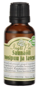 Ingli Pai Rosewood and Lavender Sauna Oil (30mL)