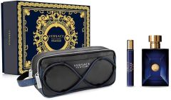 Versace Pour Homme Dylan Blue EDT (100mL) + EDT (10mL) + Cosmetic Bag