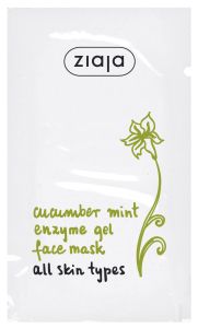 Ziaja Cucumber Mint Enzyme Gel Face Mask (7mL)