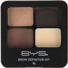 BYS Eyebrow Kit With Powder & Wax (4g) Wow Brows