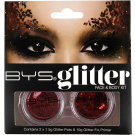 BYS Glitter Face & Body Kit Red