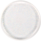 BYS Silicone Blending Sponge Round Clear With AB Glitter